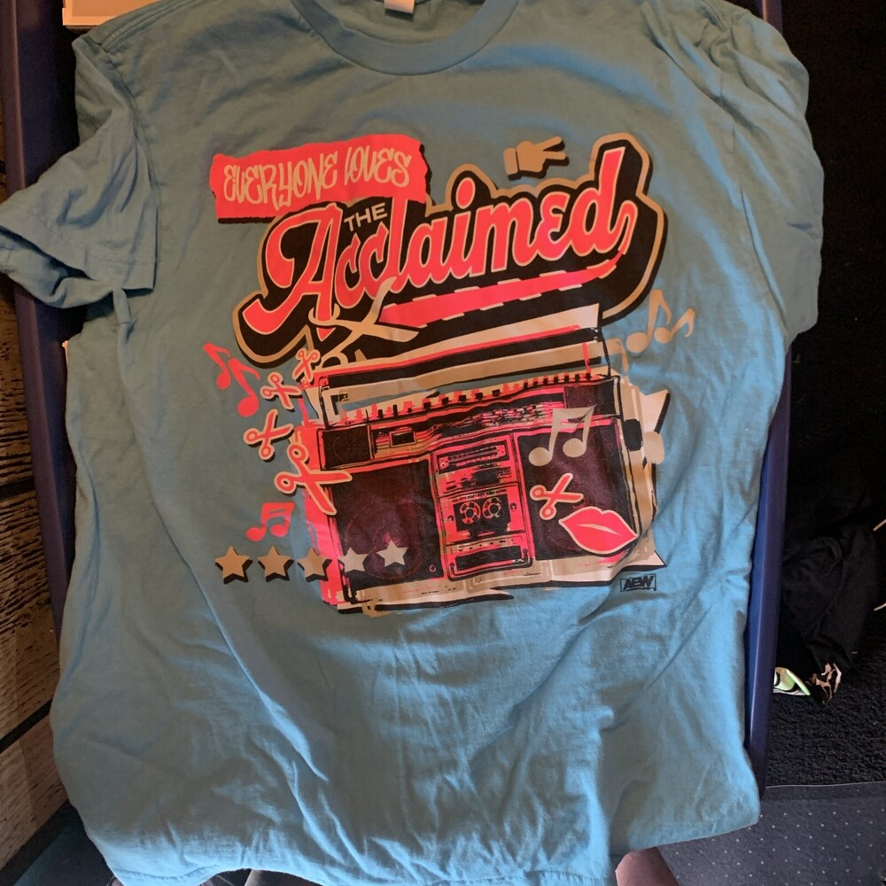 AEW The Acclaimed Shirt Size Large